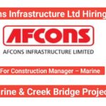 Afcons Infrastructure Ltd Hiring 2025
