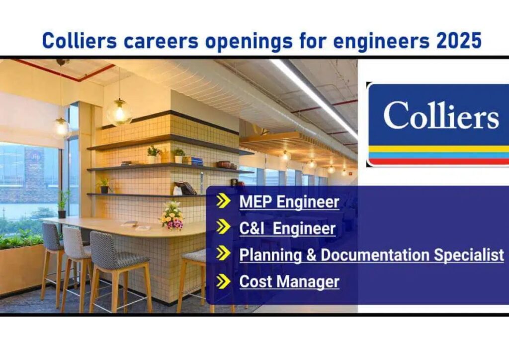 Colliers careers openings for engineers 2025