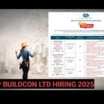 Dilip Buildcon Ltd Hiring