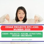 Essar Projects EPC Jobs Mumbai 2025