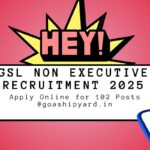 GSL Non Executive Recruitment 2025