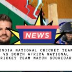 India National Cricket Team Vs South Africa National Cricket Team Match Scorecard