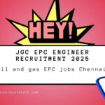 JGC EPC engineer recruitment 2025