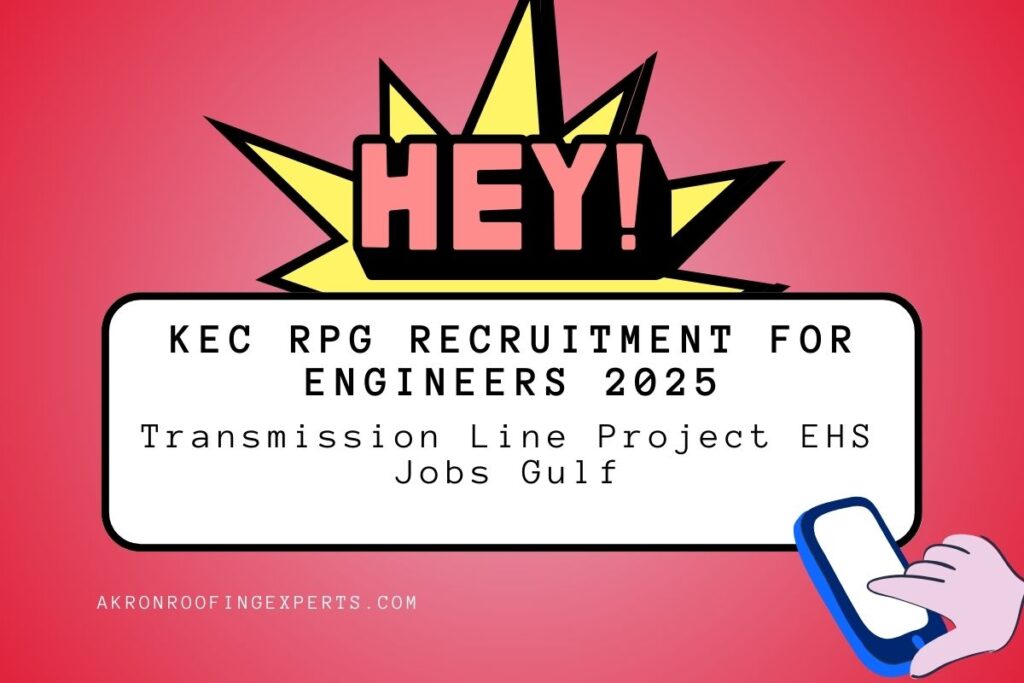 KEC RPG recruitment for engineers 2025