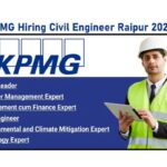 KPMG Hiring Civil Engineer Raipur
