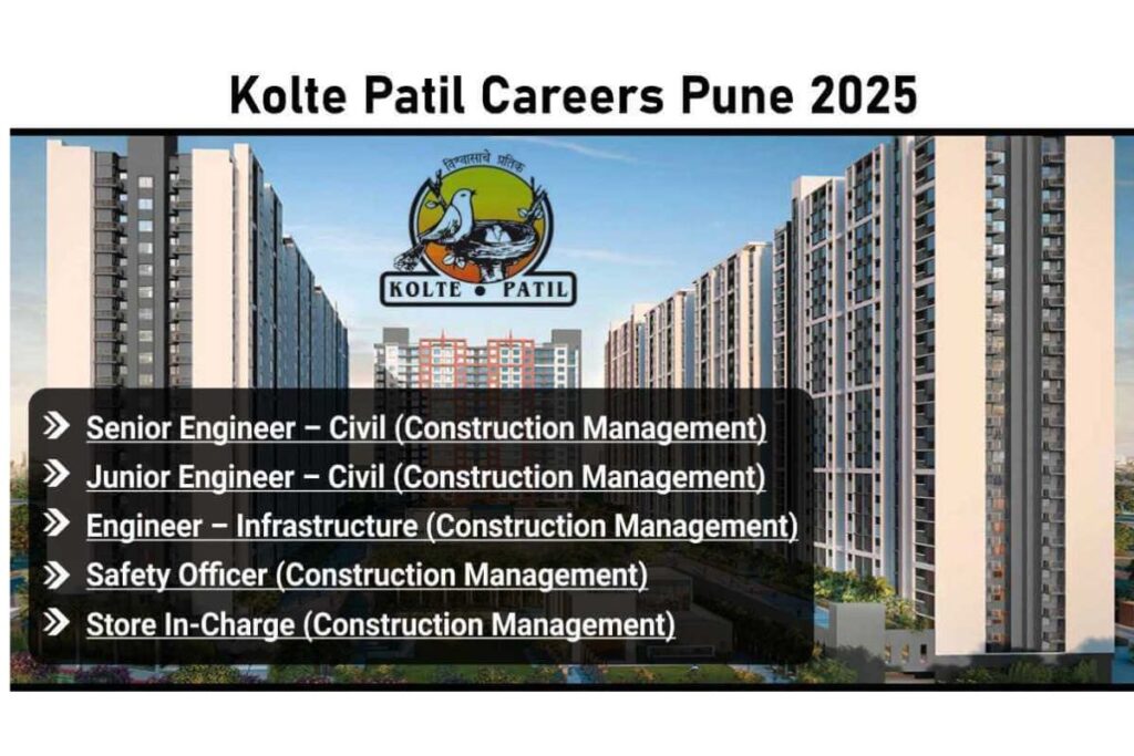 Kolte Patil Careers Pune
