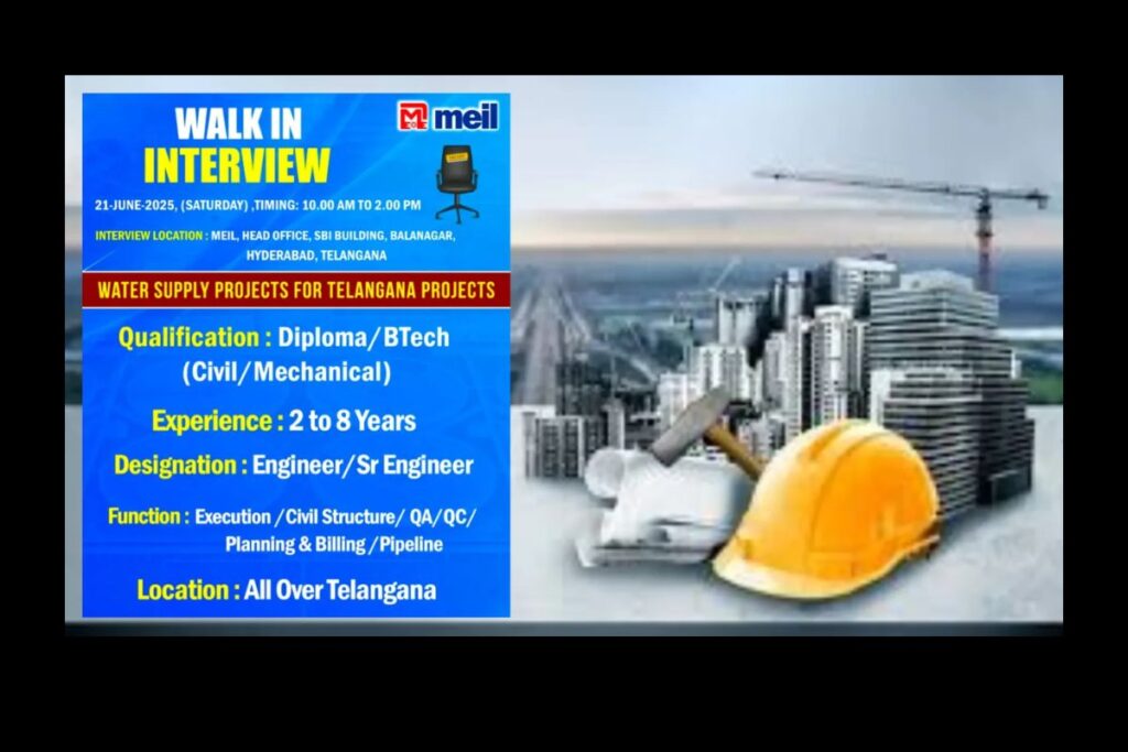 MEIL Walk-In Interview