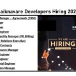 Naiknavare Developers Hiring