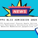 PPU BLIS Admission 2025
