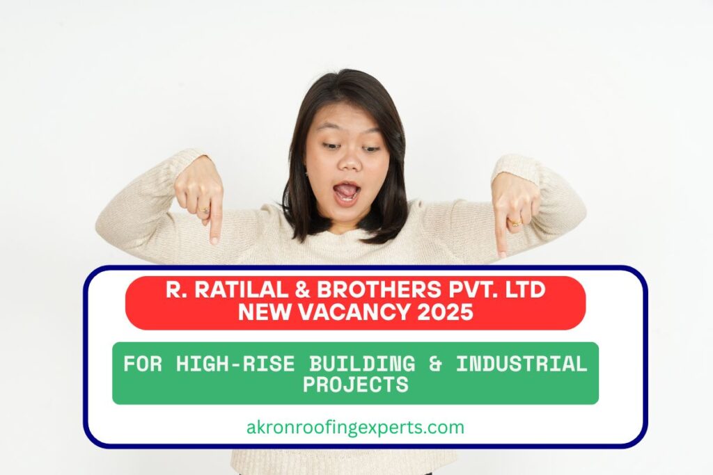 R. Ratilal & Brothers Pvt. Ltd New Vacancy 2025