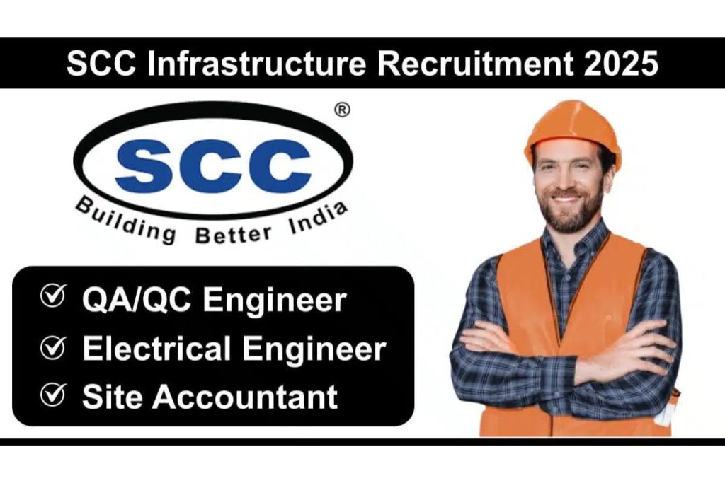 SCC Infrastructure Recruitment 2025