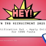 TN TRB Recruitment 2025
