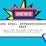 Tata Steel Apprenticeship 2025