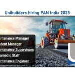 Unibuilders hiring PAN India 2025