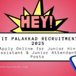 iit palakkad recruitment 2025