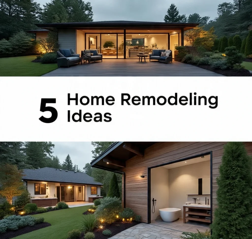 5 Home Remodeling Ideas to Transform Your Space