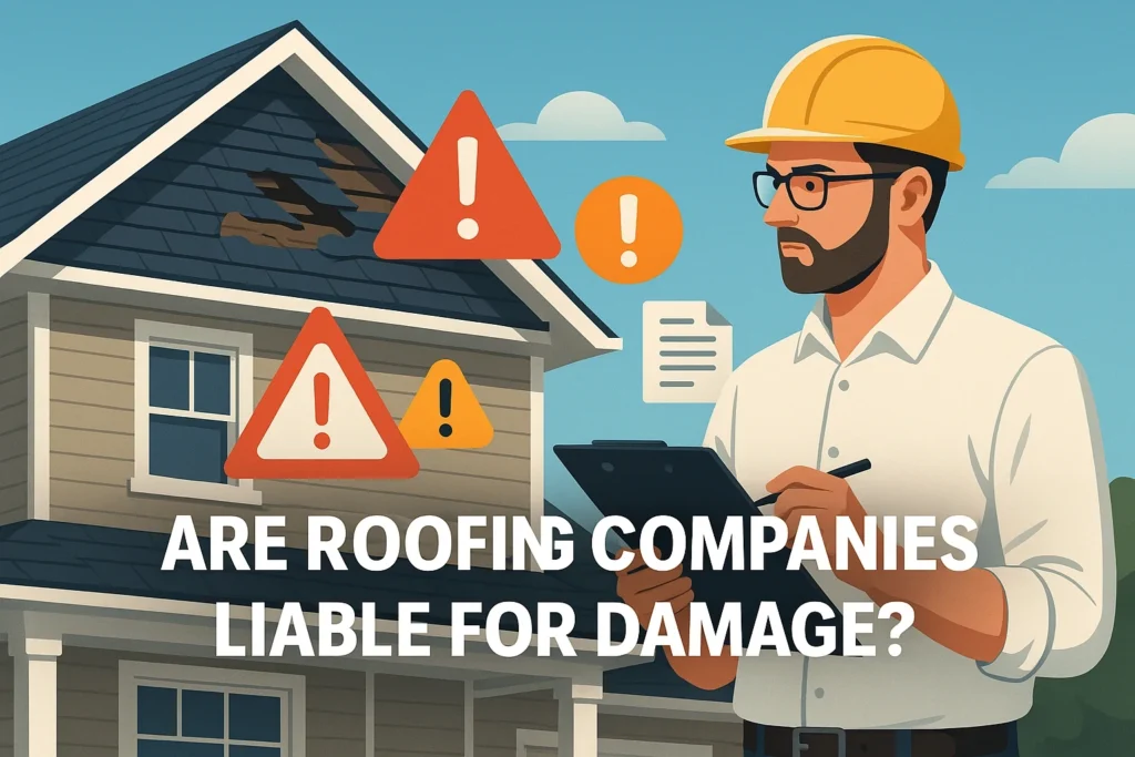 Are Roofing Companies Liable for Damage? Unveiling the Truth 🏠📄⭐