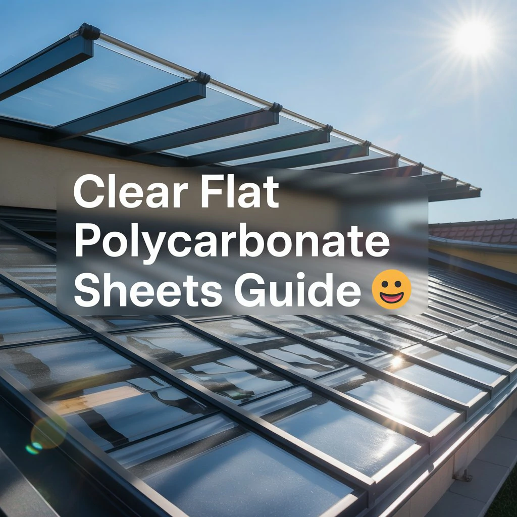 Clear Flat Polycarbonate Sheet