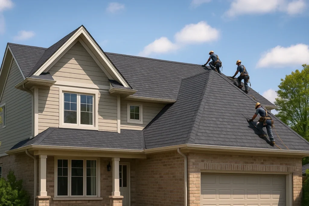 Replace an Asphalt Shingle Roof in Ontario