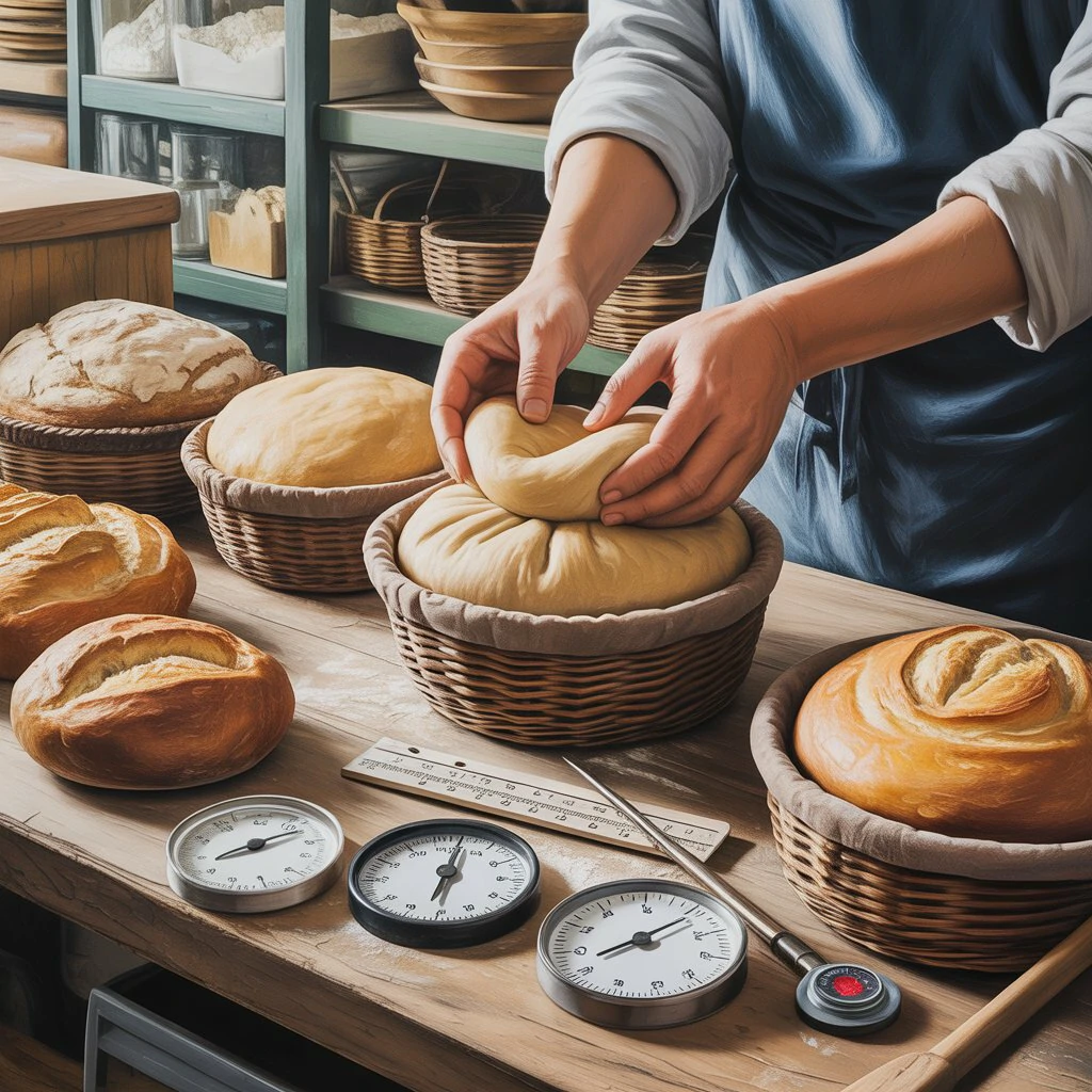 Testing Sourdough Proofing Times
