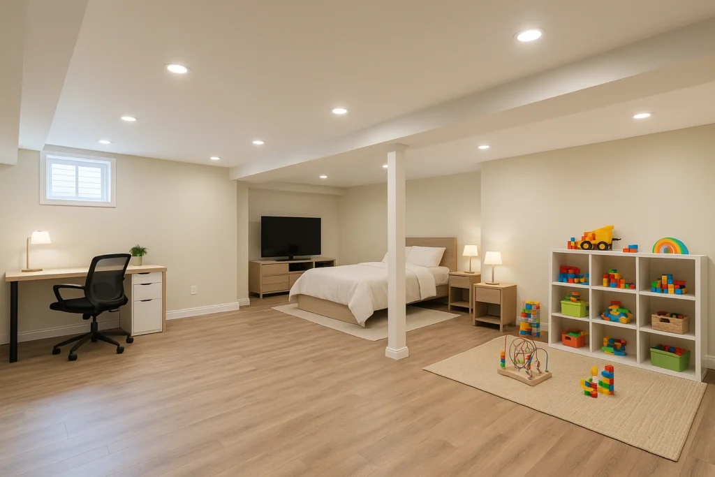 🏠 How to Transform Your Basement into a Functional Space