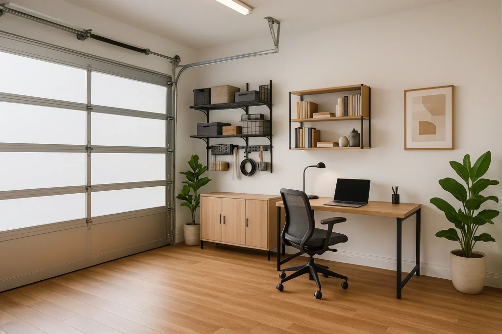 🏠 Garage Makeover Transform Your Space into a Stylish and Functional Home Office