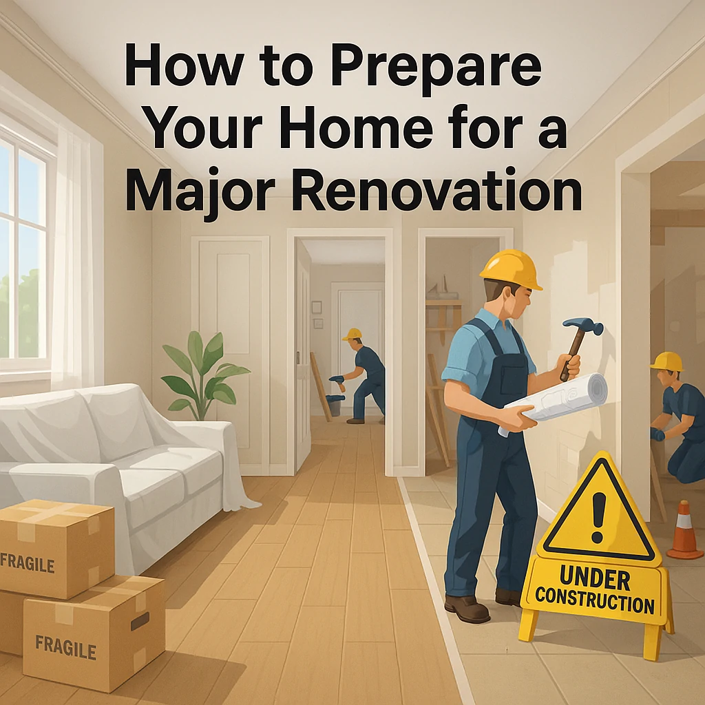 🏡 How to Prepare Your Home for a Major Renovation