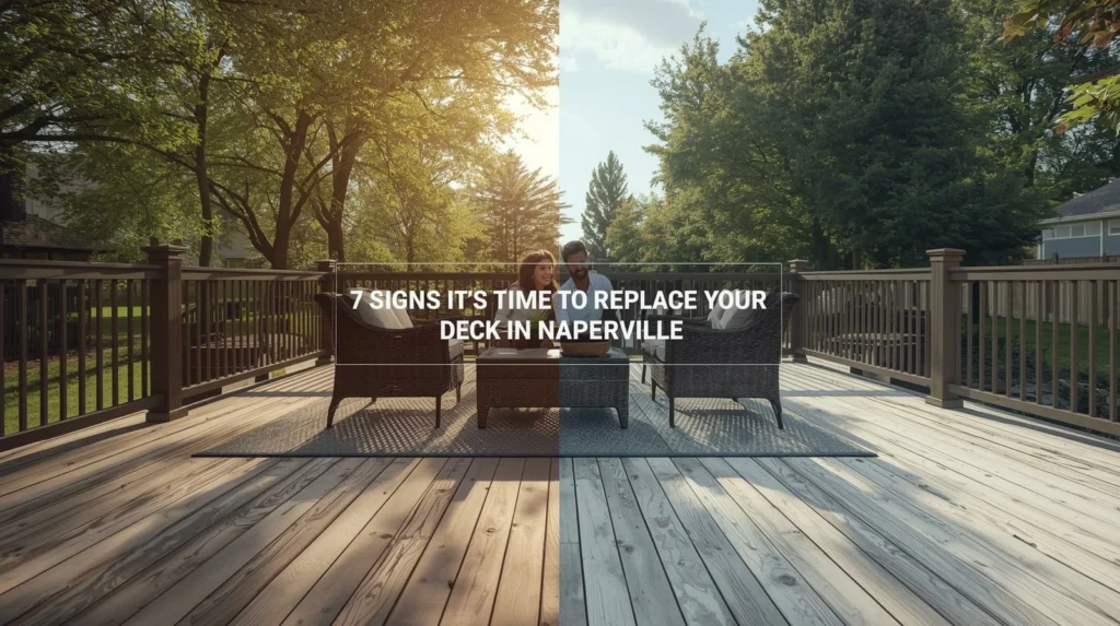 7 Signs It’s Time to Replace Your Outdoor Deck in Naperville