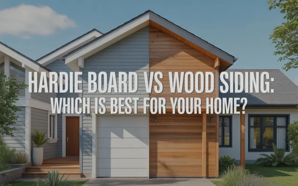 Hardie Board vs Wood Siding: Which is Best for Your Home? 🏡