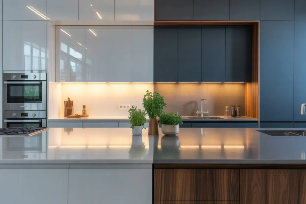 🌟 High Gloss Kitchen Cabinets vs. Matte Which to Choose