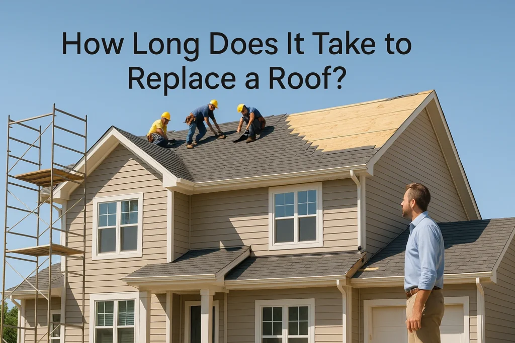 🏠 How Long Does It Take to Replace a Roof