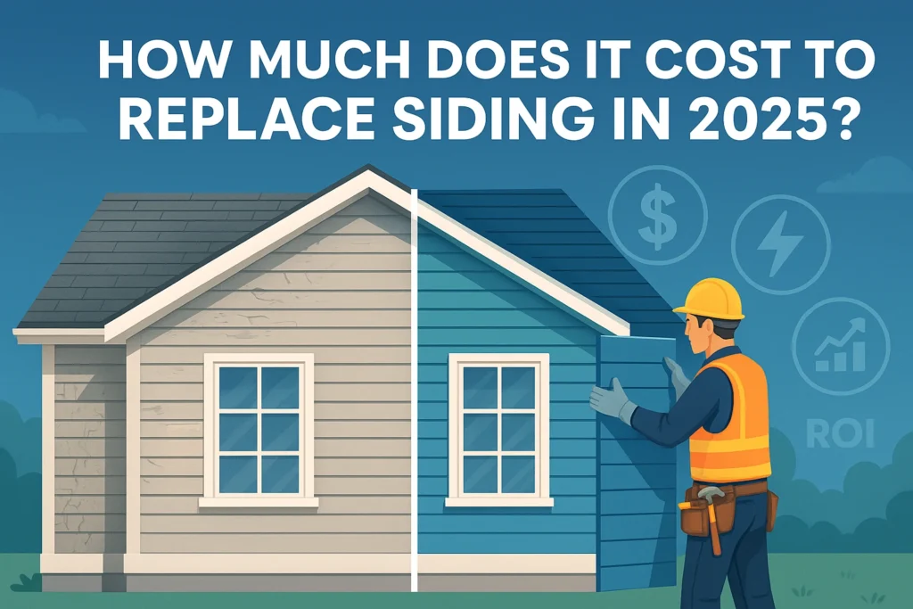 How Much Does It Cost to Replace Siding