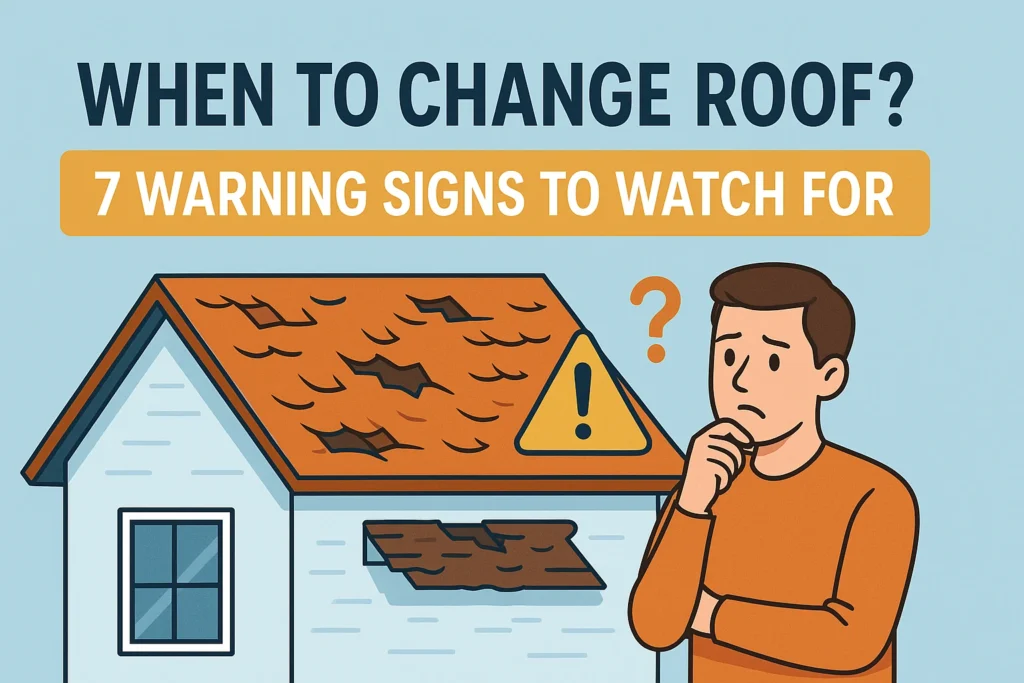 📄 When to Change Roof 7 Warning Signs to Watch For