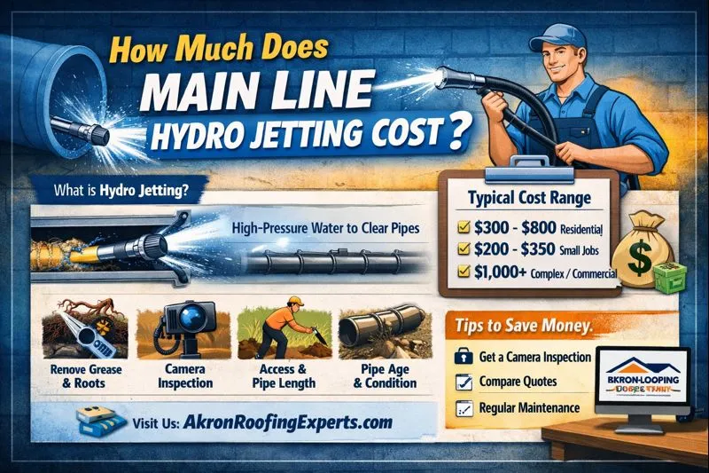 📄 How Much Does Main Line Hydro Jetting Cost?