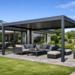 📄 Aluminium Pergola with Roof for Gardens & Conservatories
