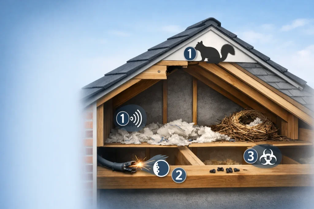 Signs of Squirrels in Your Loft – UK Homeowner’s Guide